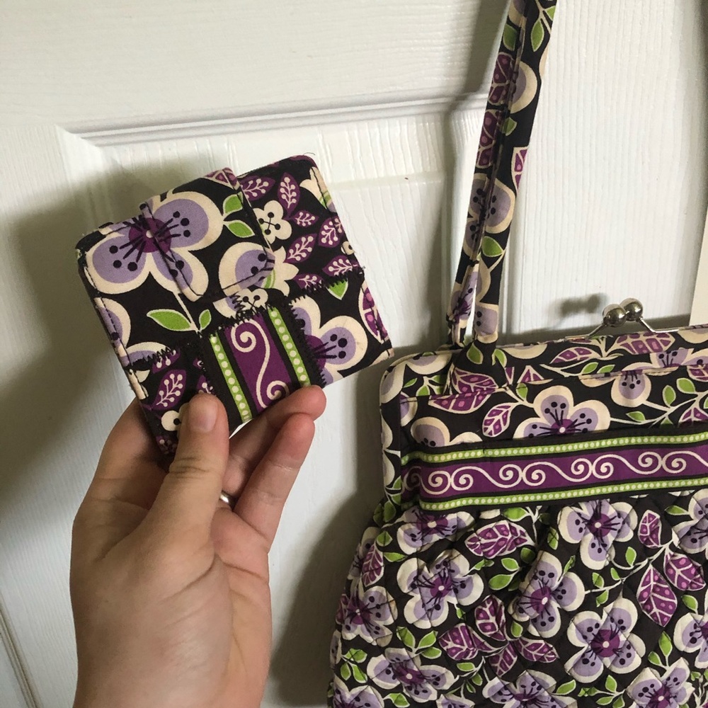 Vera Bradley Bag + Wallet